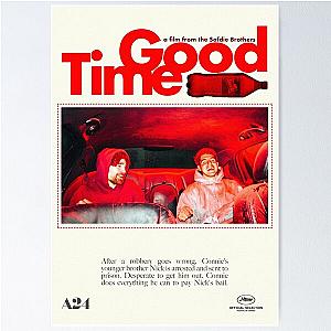 Robert Pattinson A24 Good Time Movie Poster Poster