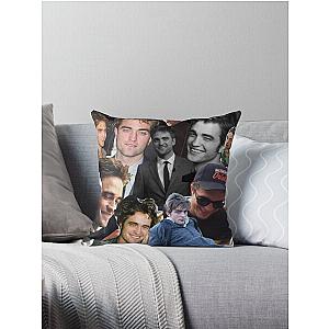HIGH QUALITY Robert Pattinson photo collage  Throw Pillow