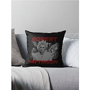 90s VINTAGE STYLE  ROBERT PATTINSON (GQ 2022) Throw Pillow