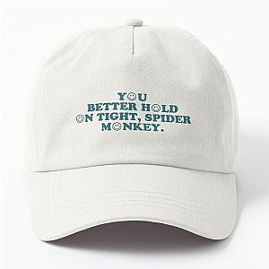 Twilight "You better hold on tight, spider monkey." Edward Cullen Bella Swan Team Edward Robert Pattinson Kristen Stewart The Twilight Saga Dad Hat